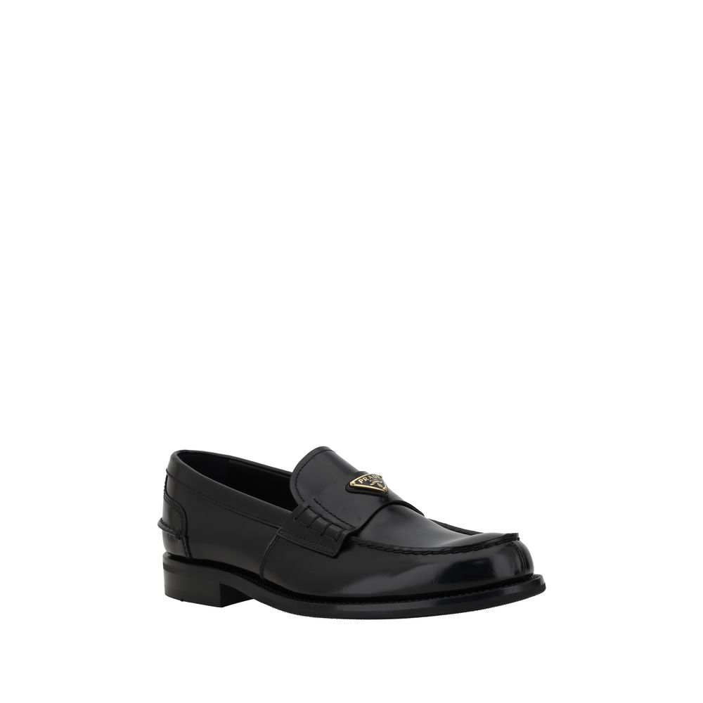Prada Triangular plaque Loafers Prada