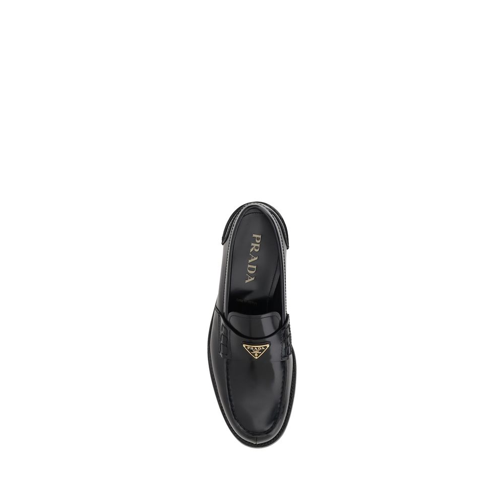 Prada Triangular plaque Loafers Prada