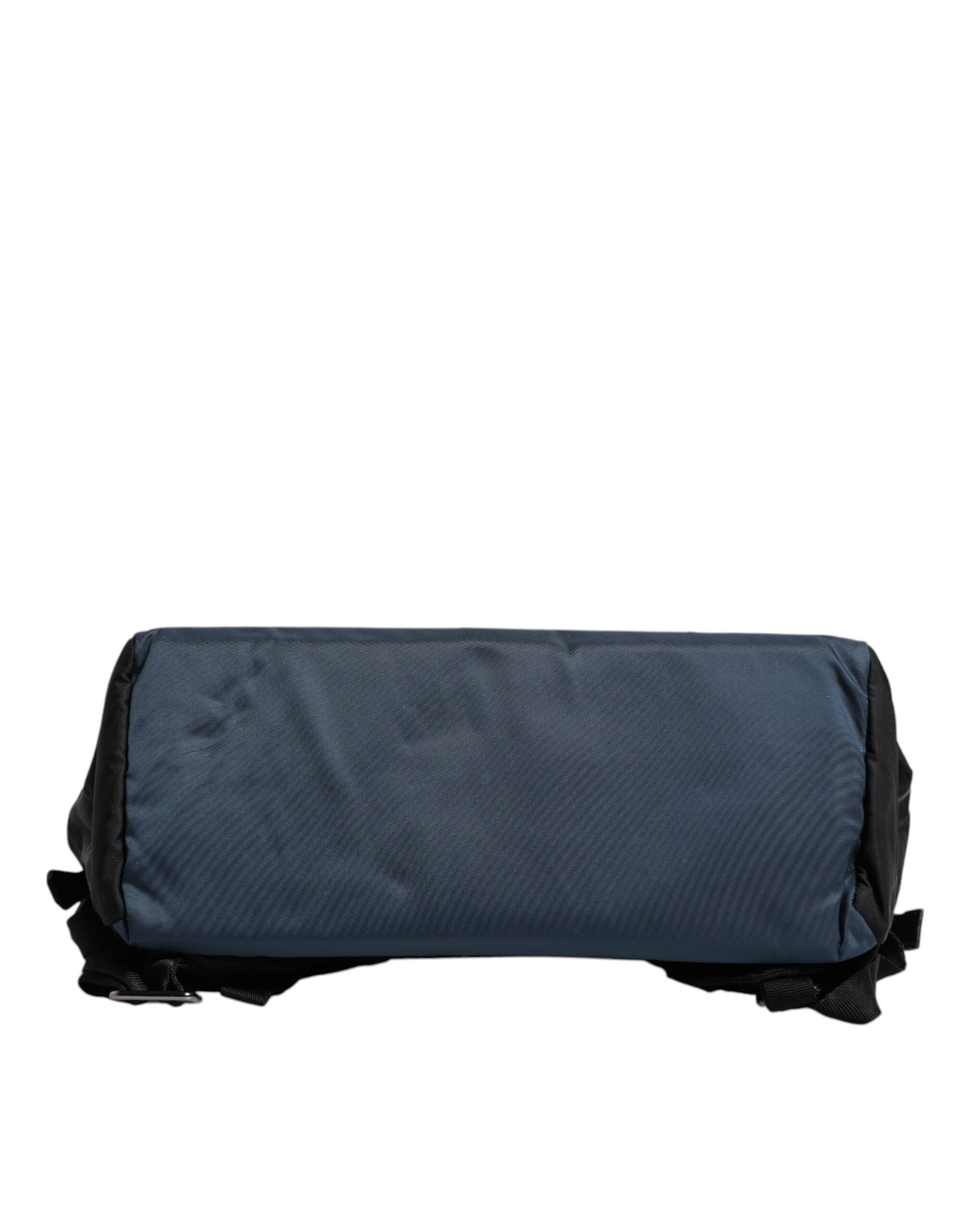 Dolce & Gabbana Black Nylon DG Logo School Backpack Bag Dolce & Gabbana