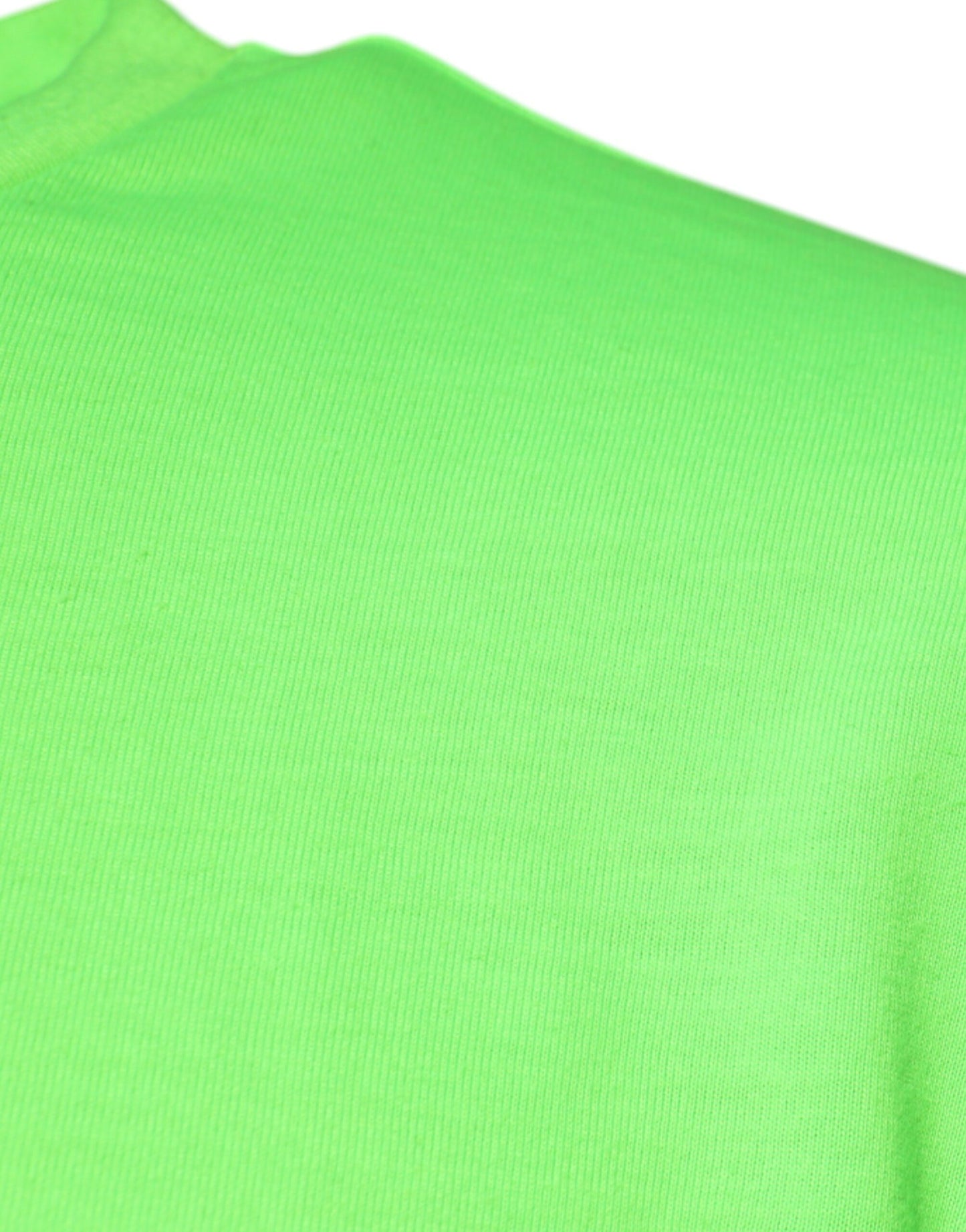 Dolce & Gabbana Green Logo Polyester Crew Neck T-shirt Dolce & Gabbana