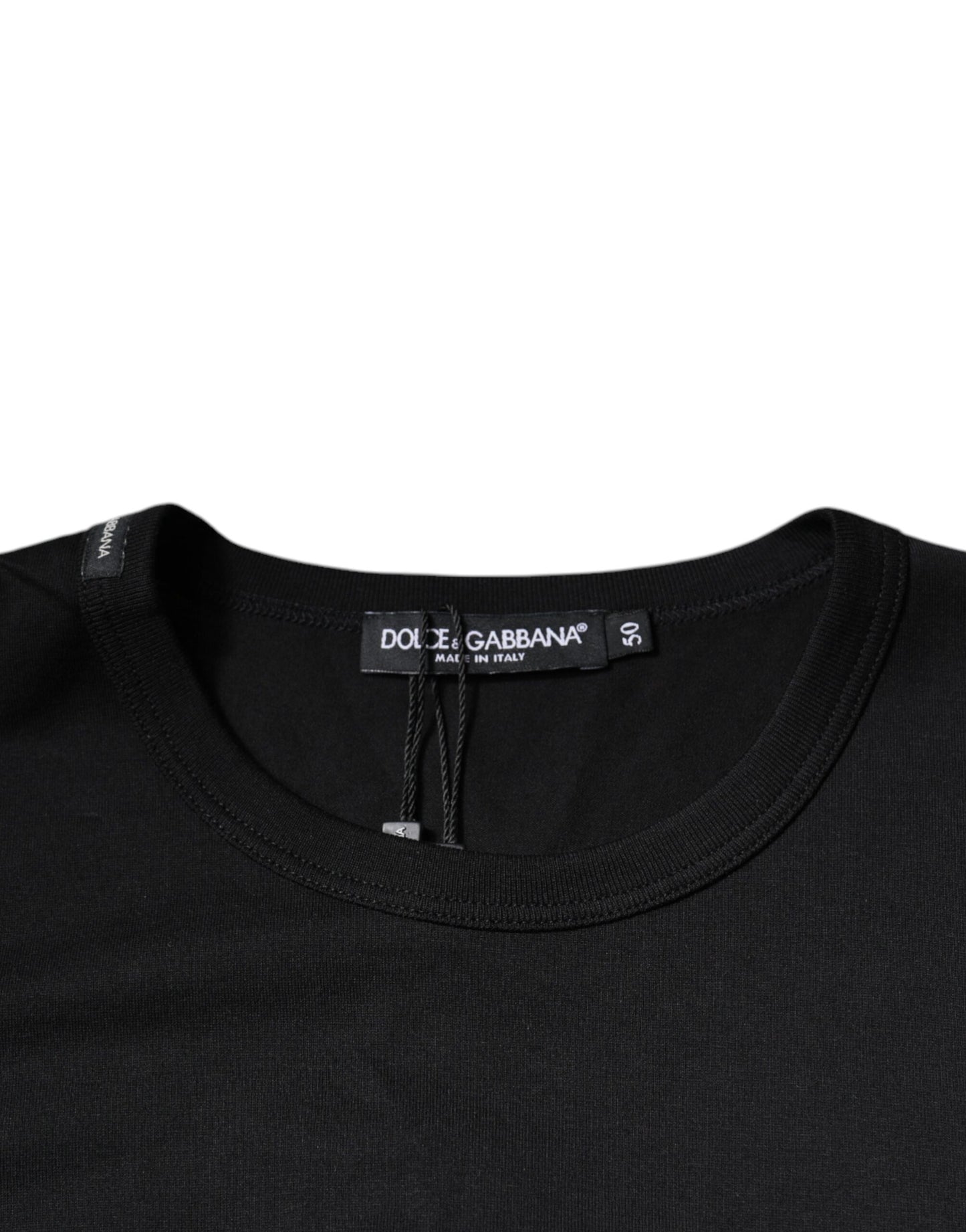 Dolce & Gabbana Blue Crown Crew Neck Short Sleeves T-shirt Dolce & Gabbana