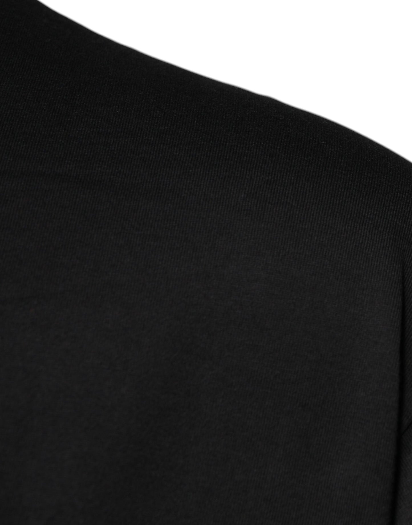 Dolce & Gabbana Black Logo Crew Neck Short Sleeves T-shirt Dolce & Gabbana