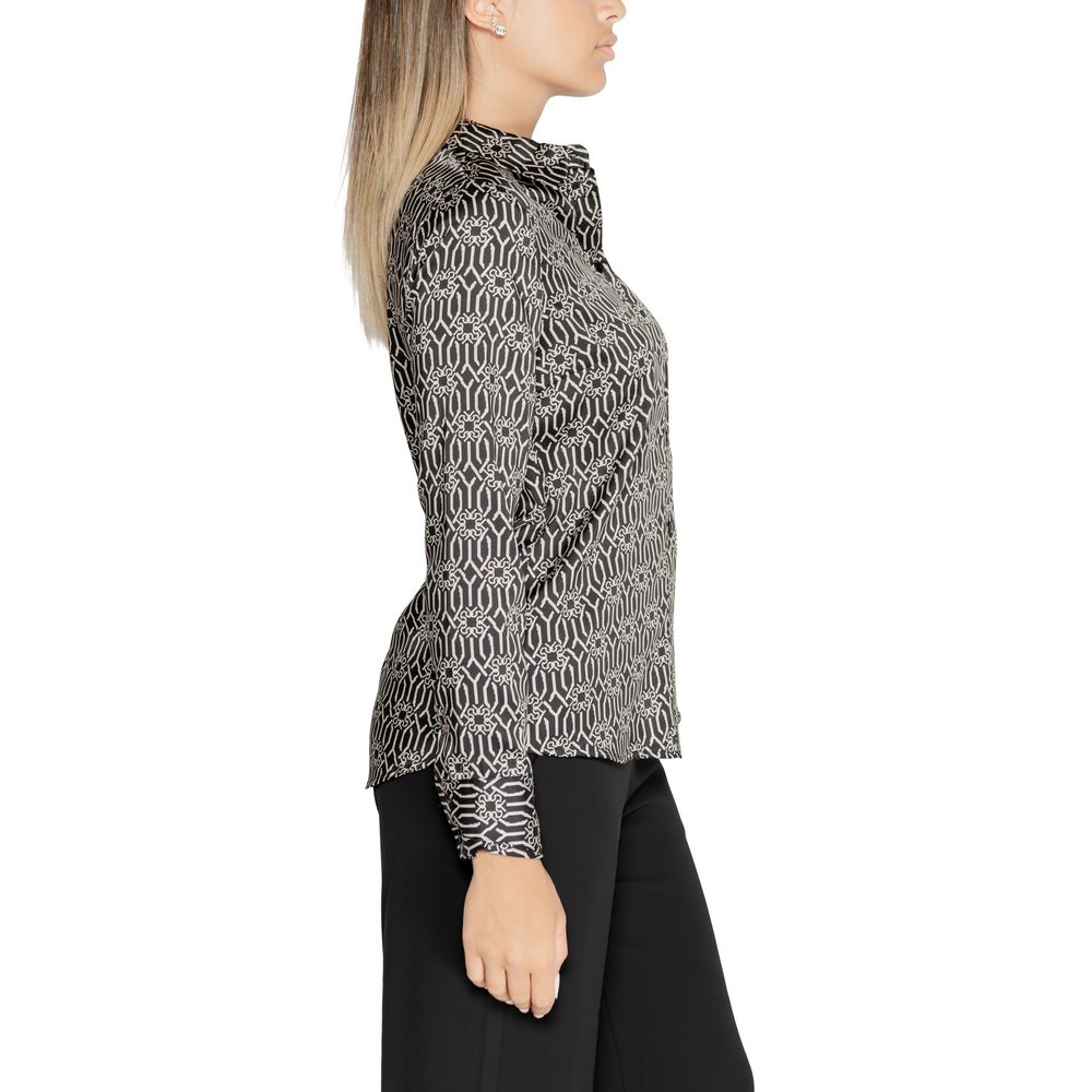 Rinascimento Black Polyester Shirt Rinascimento