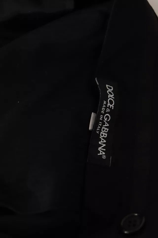 Dolce & Gabbana Black Dress Formal Skinny Pants Dolce & Gabbana