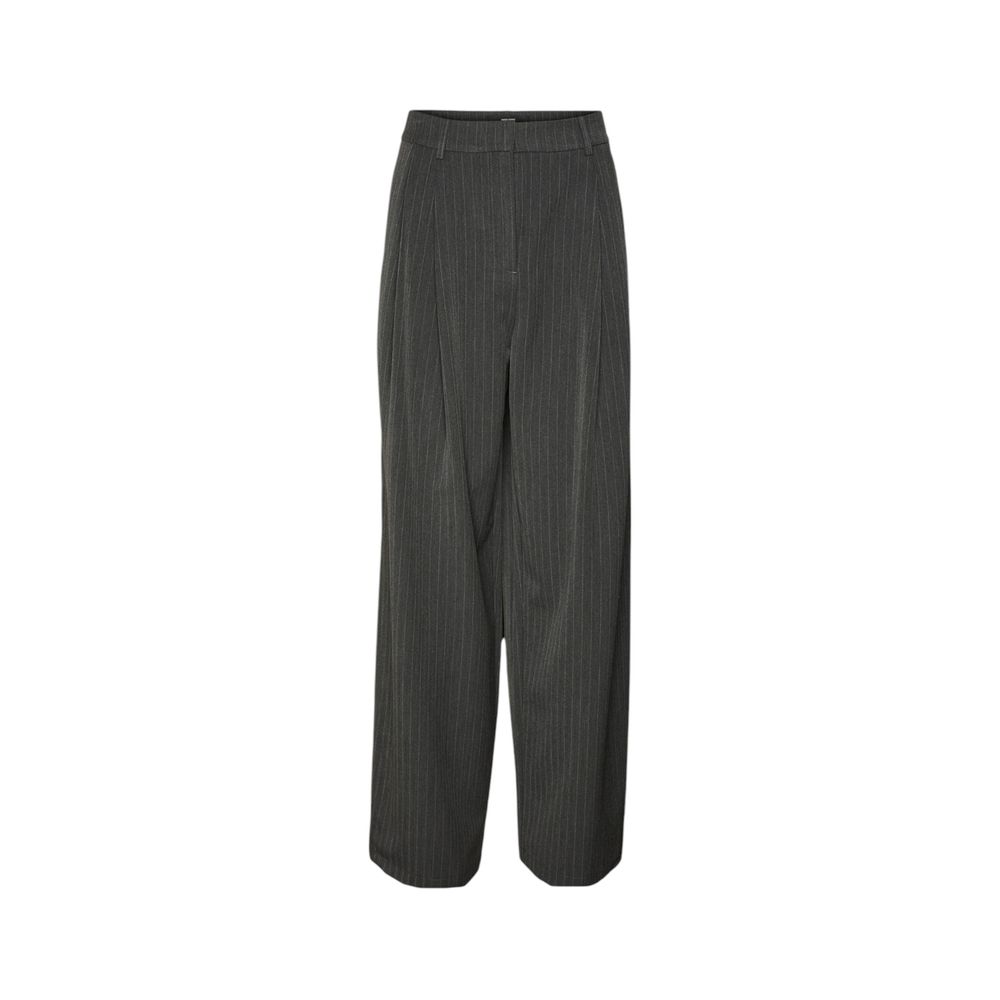 Vero Moda Gray Polyester Pant Vero Moda