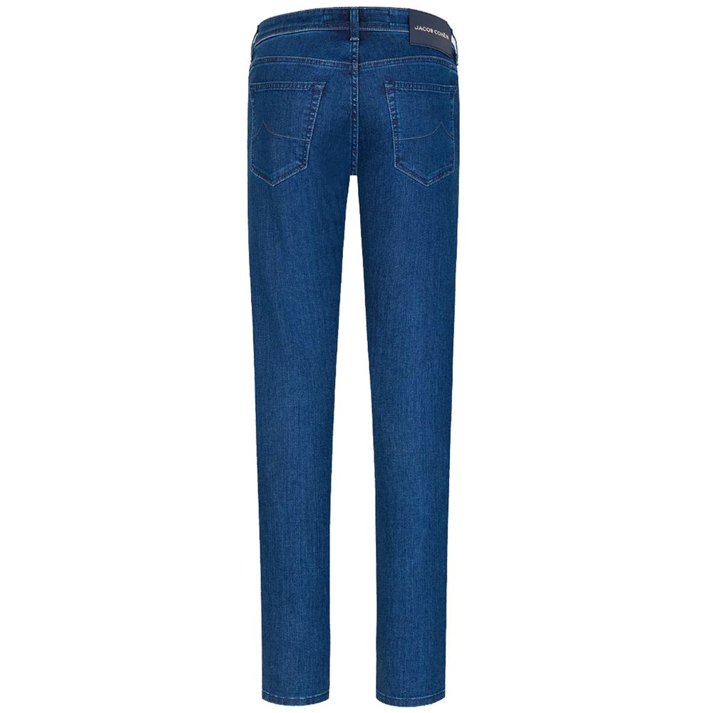 Jacob Cohen Blue Cotton Men Jeans Jacob Cohen