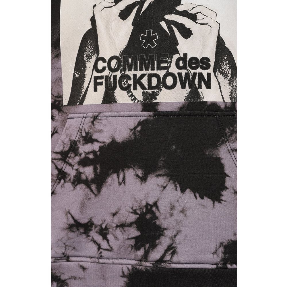 Comme Des Fuckdown Gray Cotton Sweater Comme Des Fuckdown