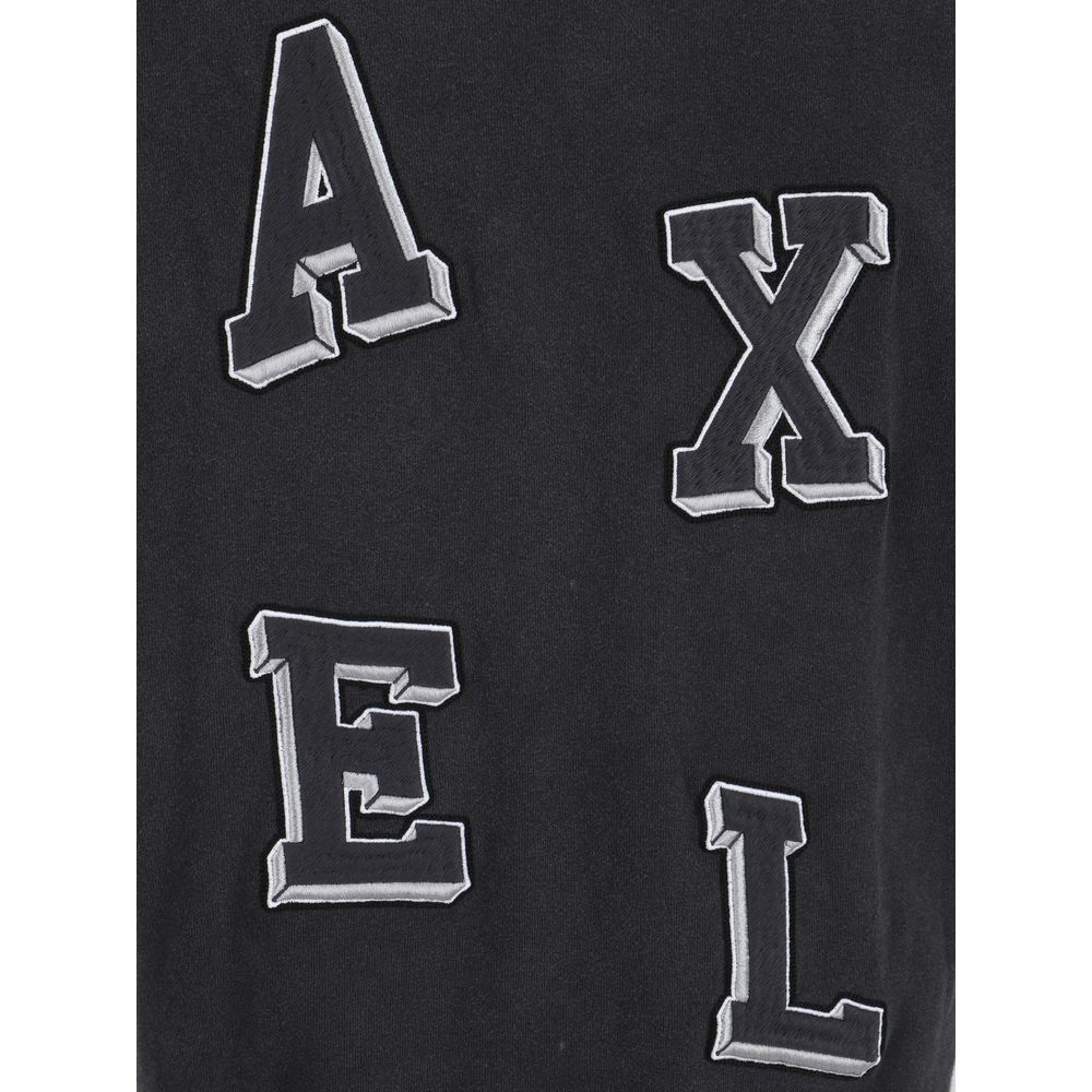 Axel Arigato Gray Cotton T-Shirt Axel Arigato