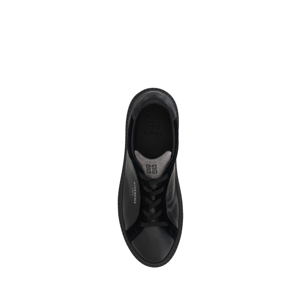 Givenchy Black Leather G Set Sneakers Givenchy