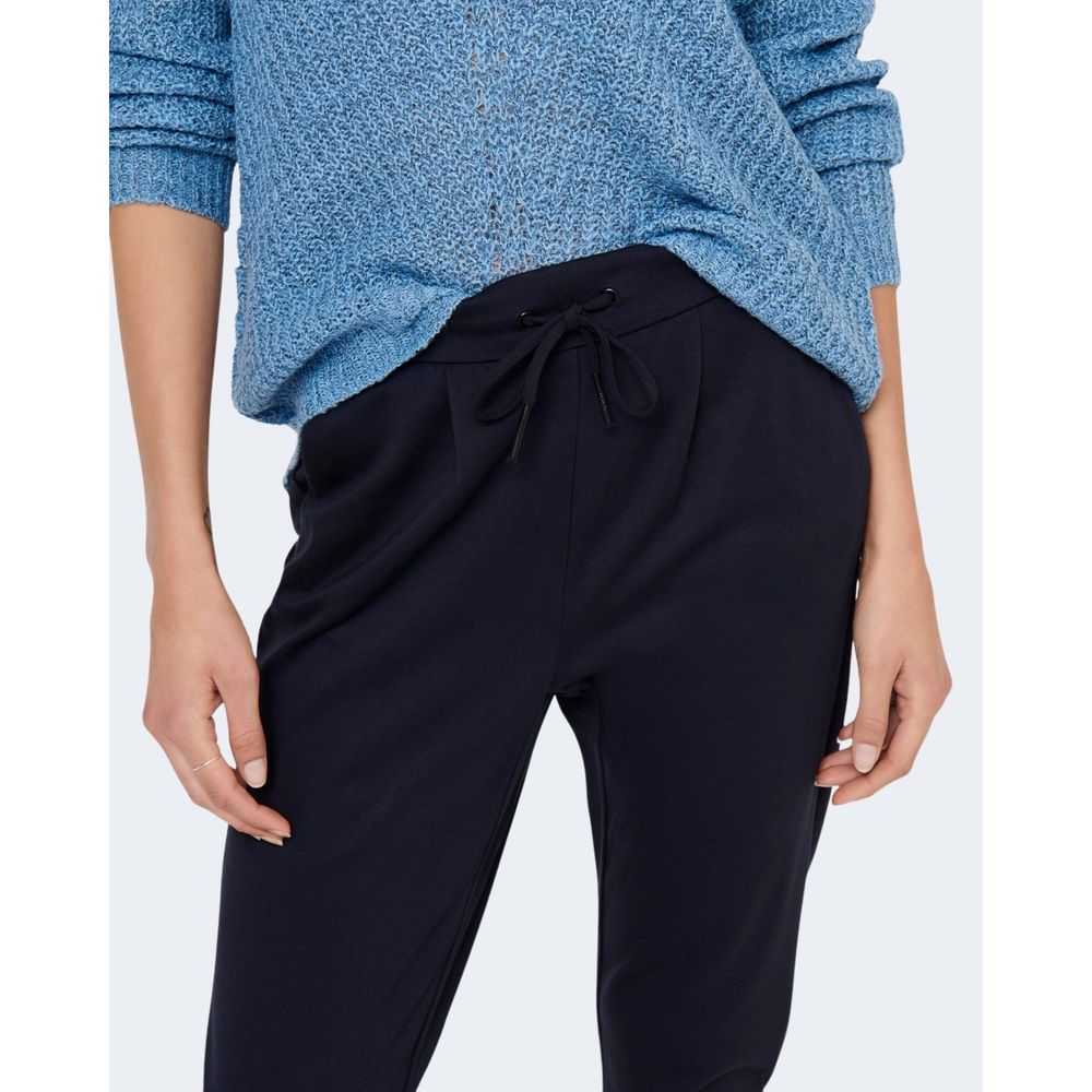 Only Blue Viscose Pant Only