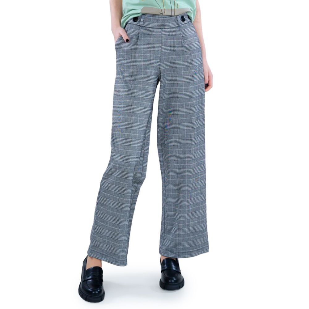 Jacqueline De Yong Black Polyester Pant Jacqueline De Yong