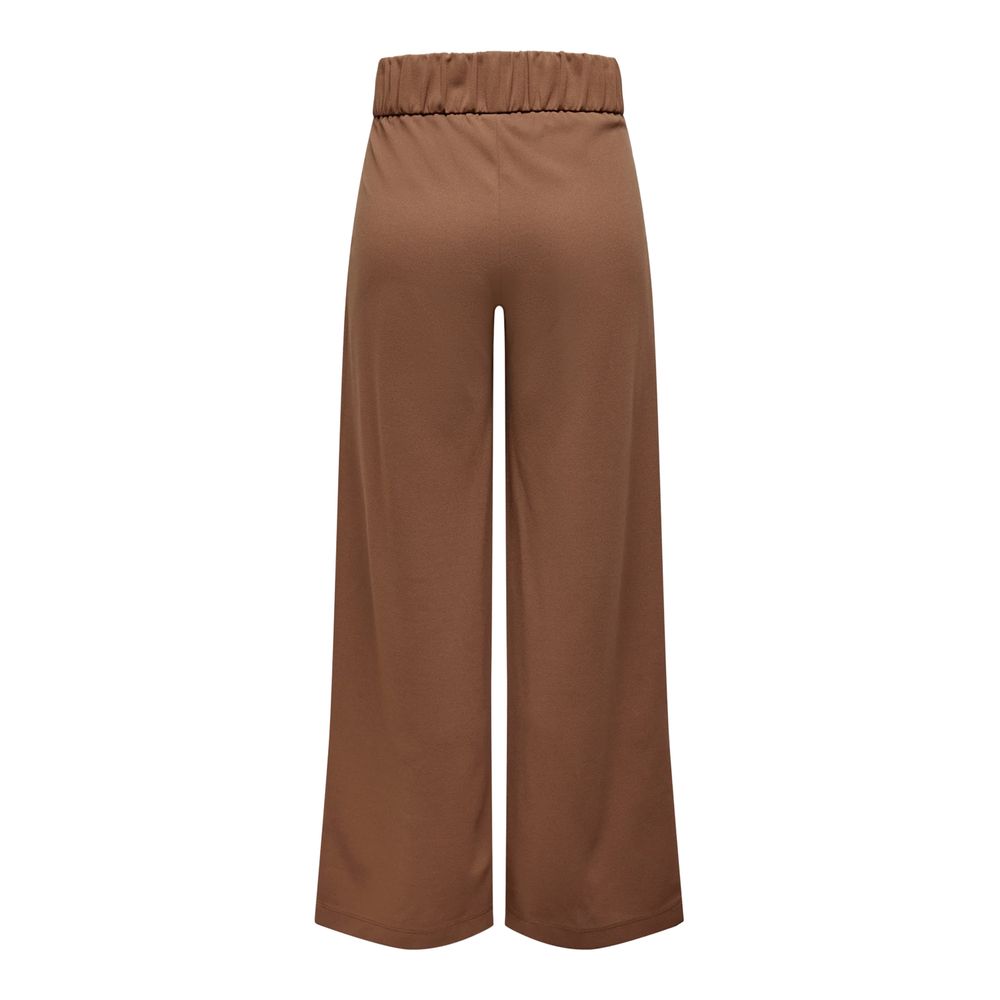 Jacqueline De Yong Brown Polyester Pant Jacqueline De Yong