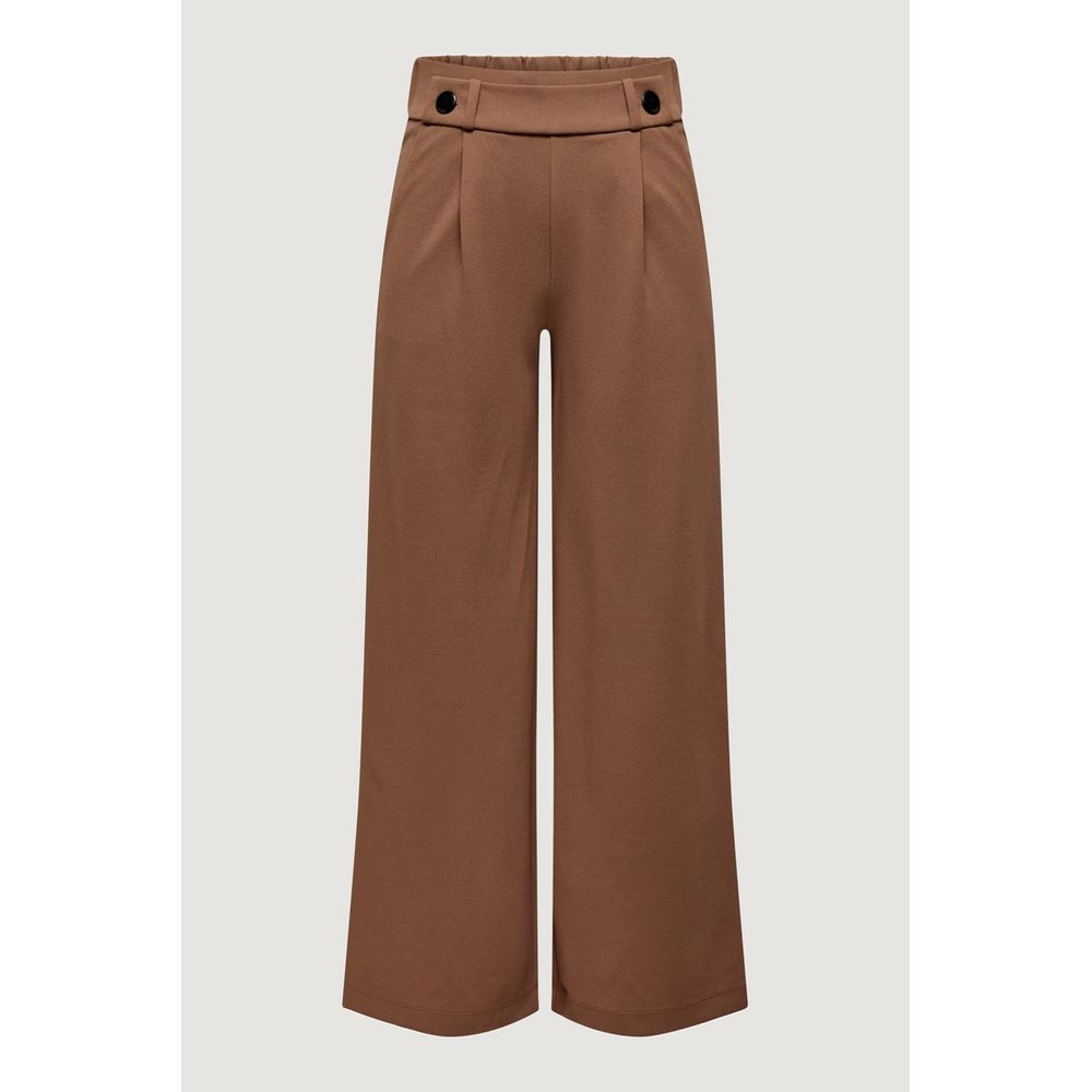 Jacqueline De Yong Brown Polyester Pant Jacqueline De Yong