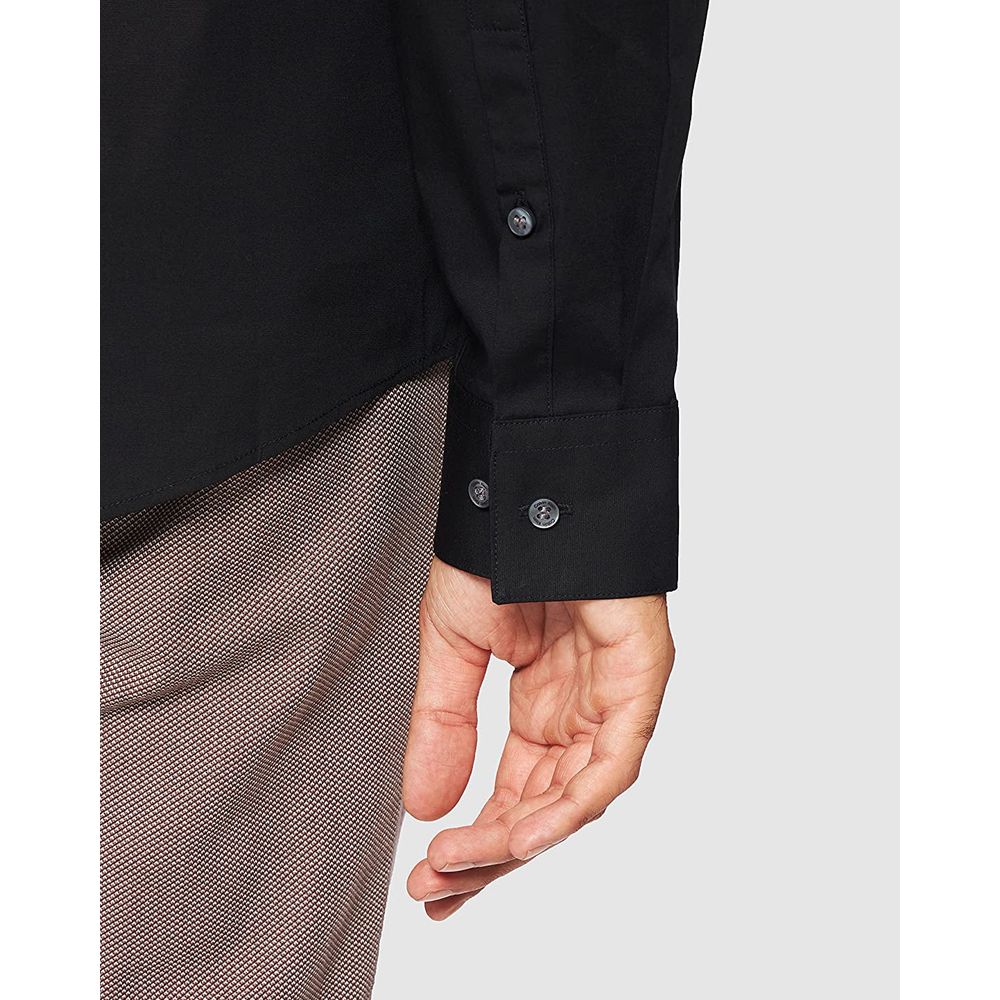 Calvin Klein Black Cotton Shirt Calvin Klein