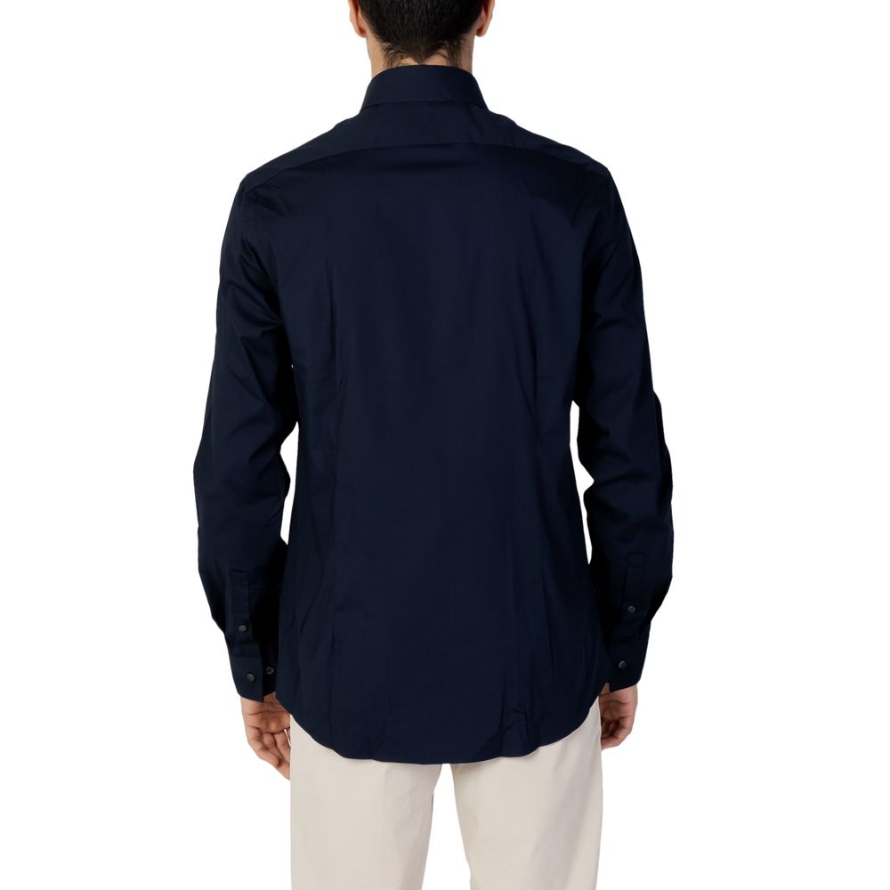 Calvin Klein Blue Cotton Shirt Calvin Klein
