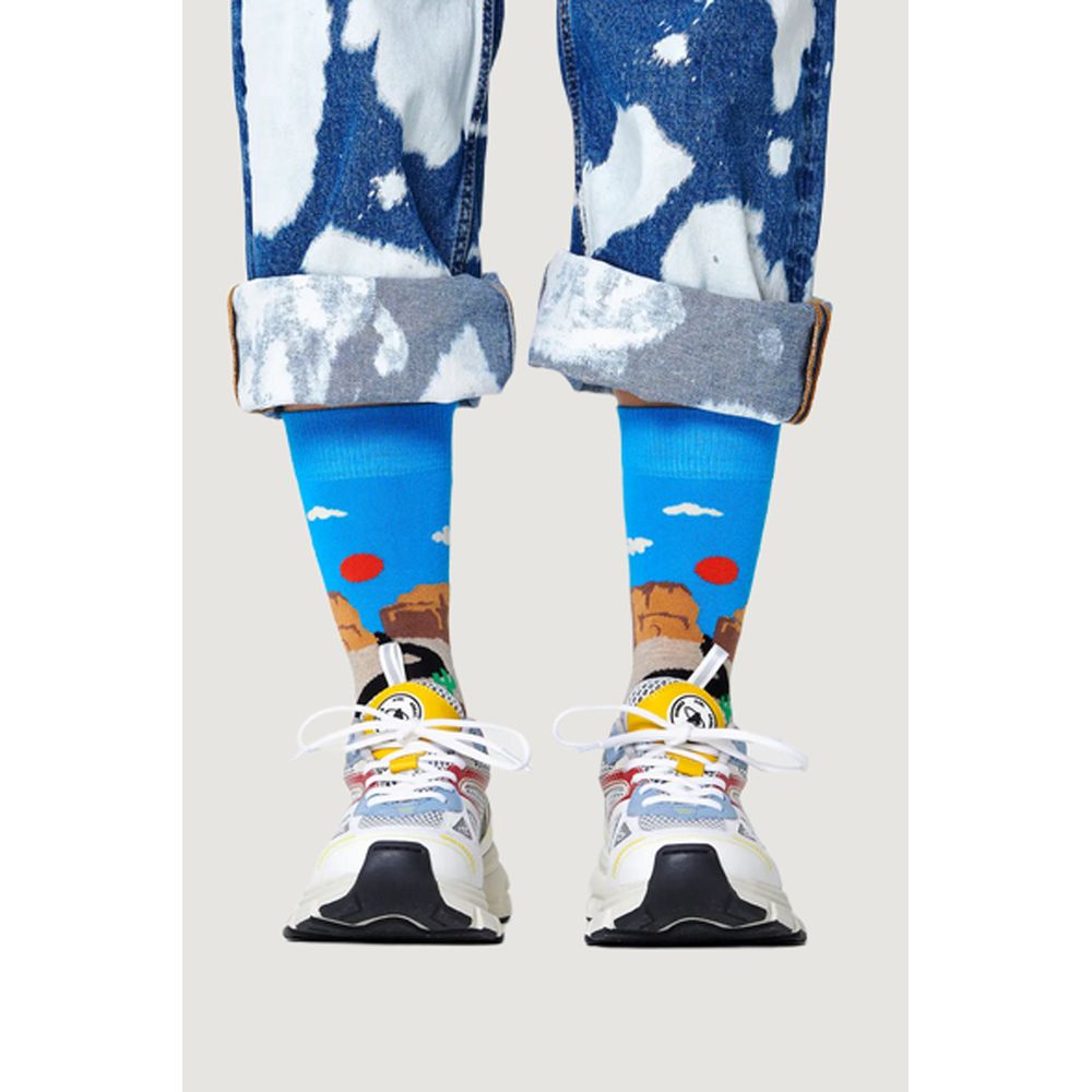 Happy Socks Blue Cotton Socks Happy Socks