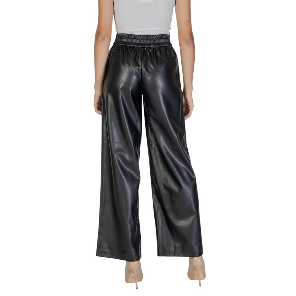 Only Black Polyester Pant Only