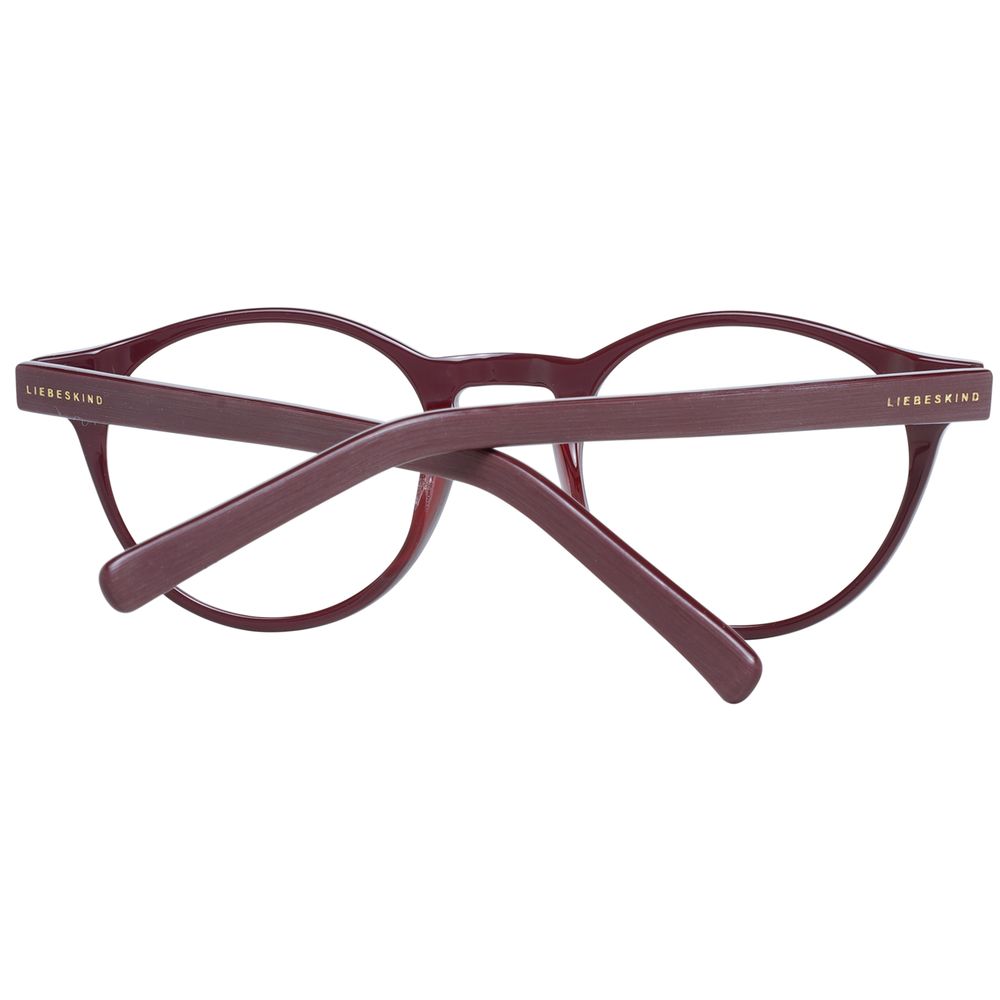 Liebeskind Red Plastic Glasses Frames