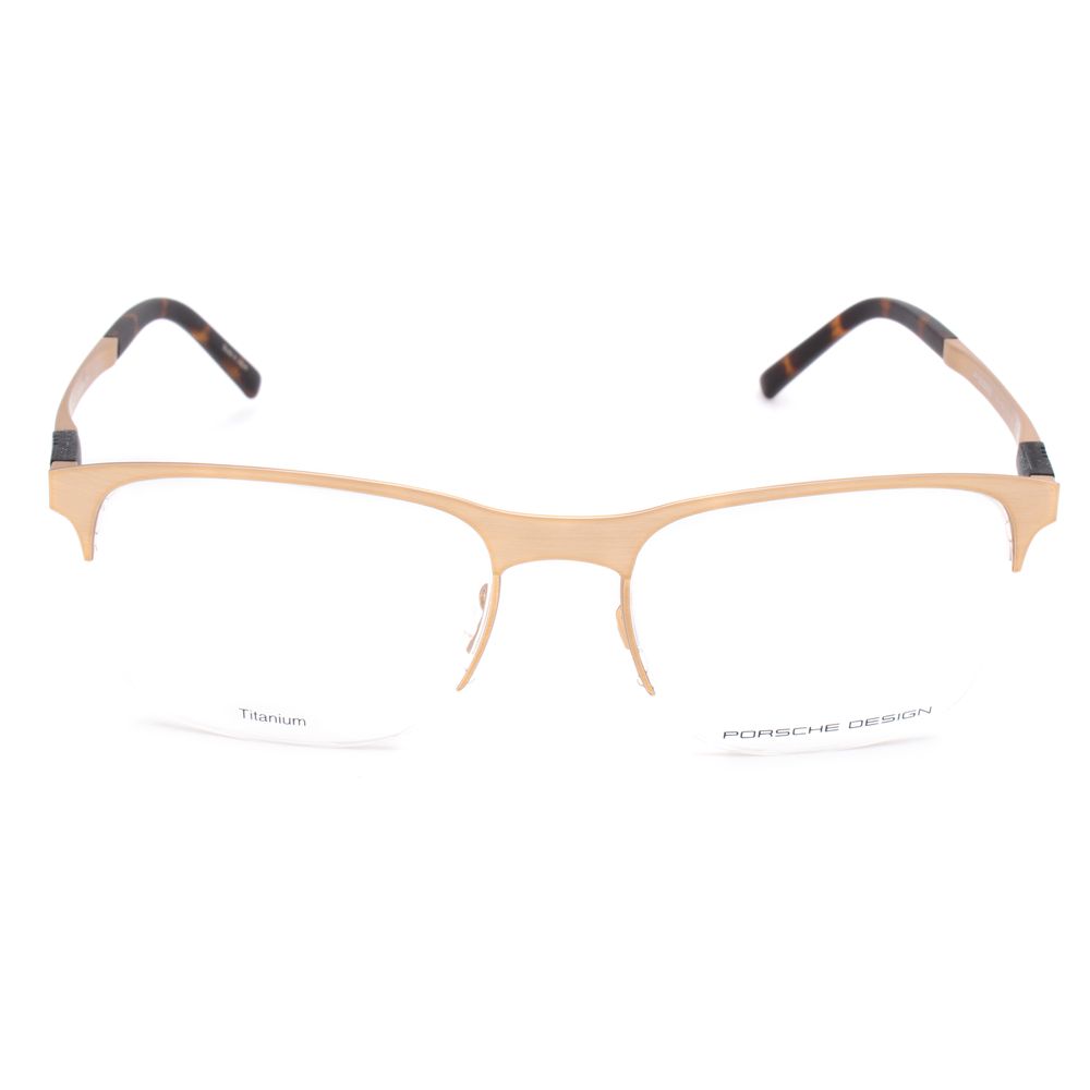 Porsche Gold Titanium Glasses Frames