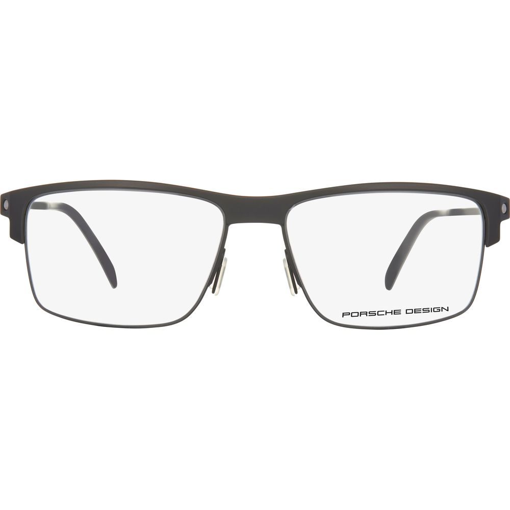 Porsche Black Metal Glasses Frames