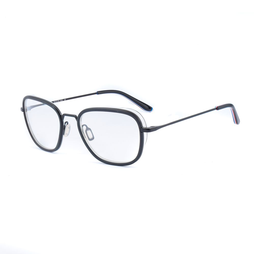 Vuarnet Black Stainless Steel Glasses Frames