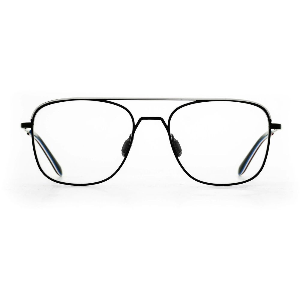 Vuarnet Black Stainless Steel Glasses Frames