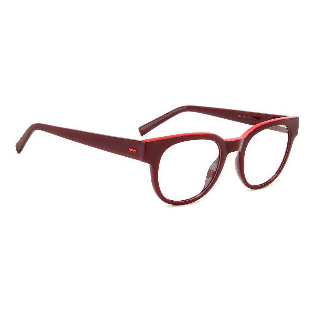 M Missoni Red Resin Frames M Missoni