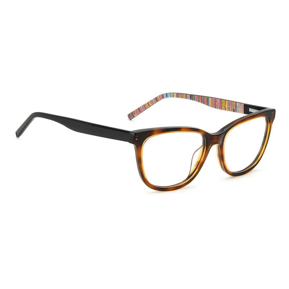 M Missoni Brown Acetate Glasses Frames