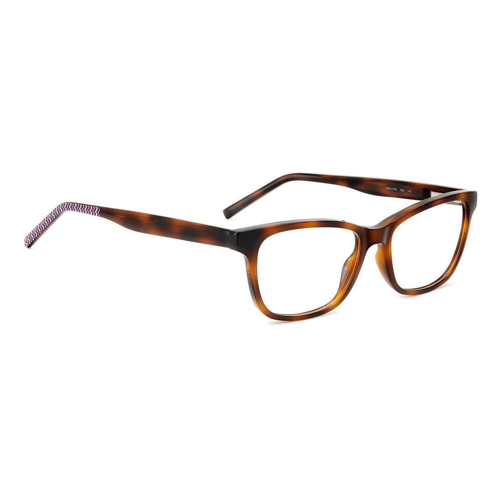 M Missoni Brown Acetate Glasses Frames