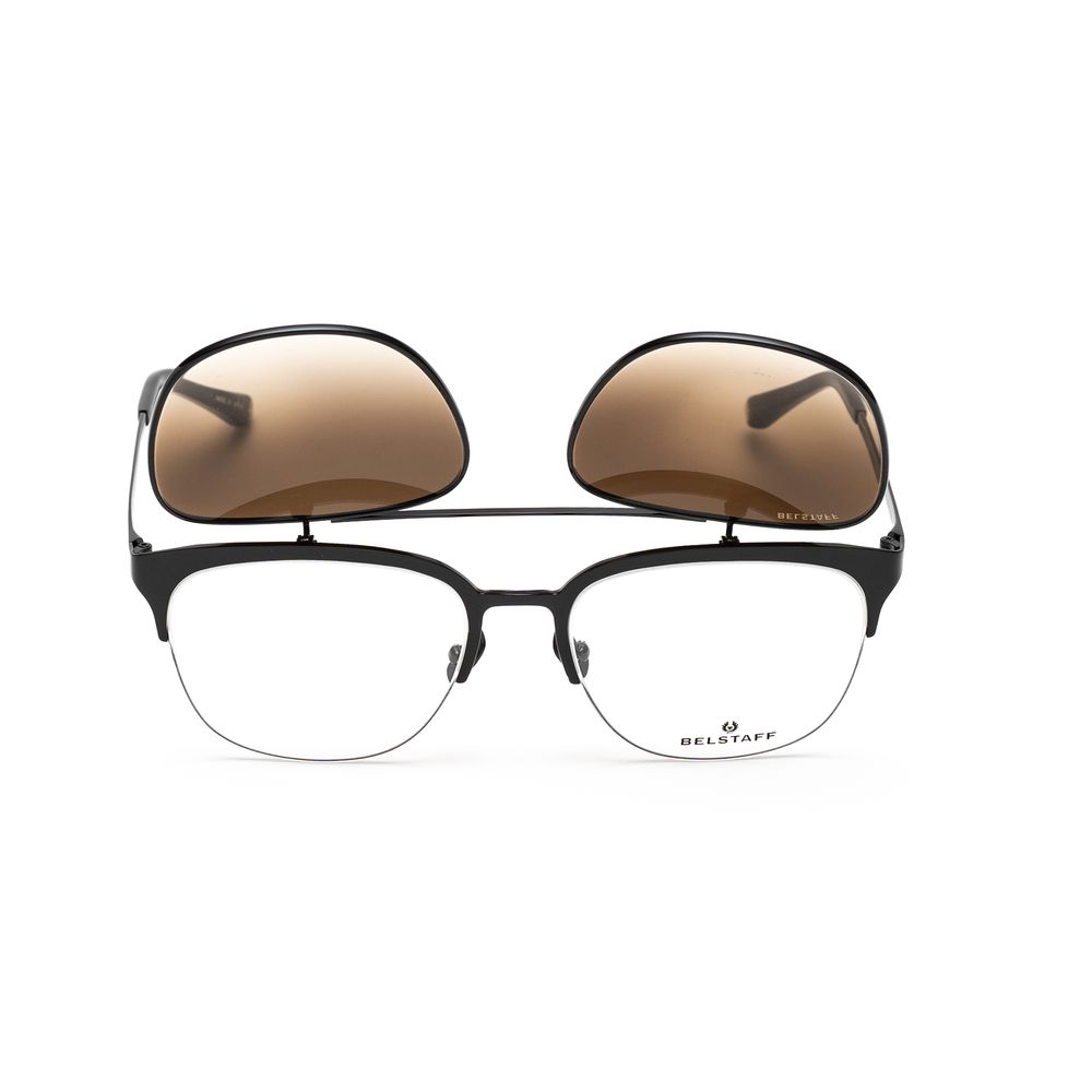 Belstaff Black Titanium Glasses Frames