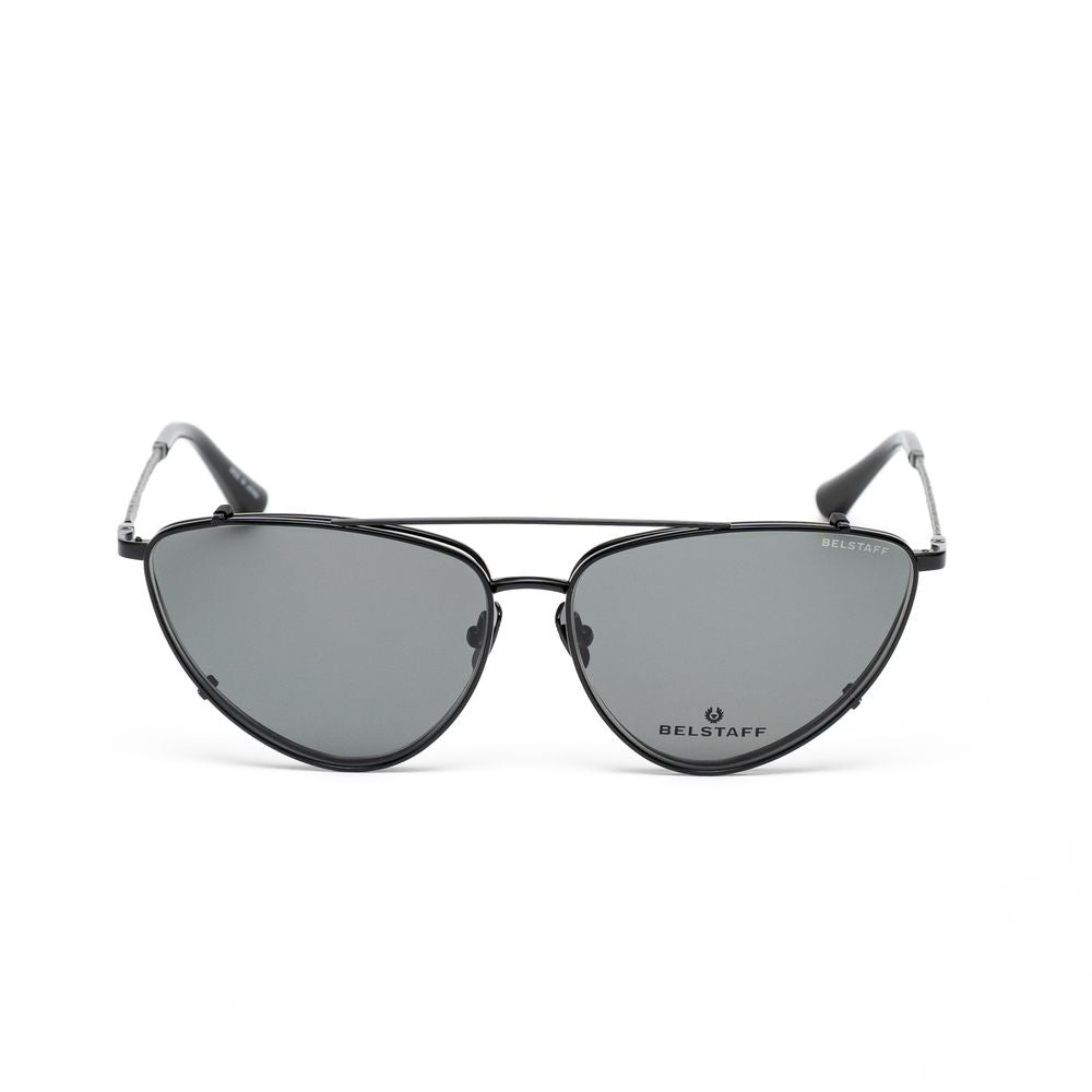 Belstaff Black Titanium Glasses Frames