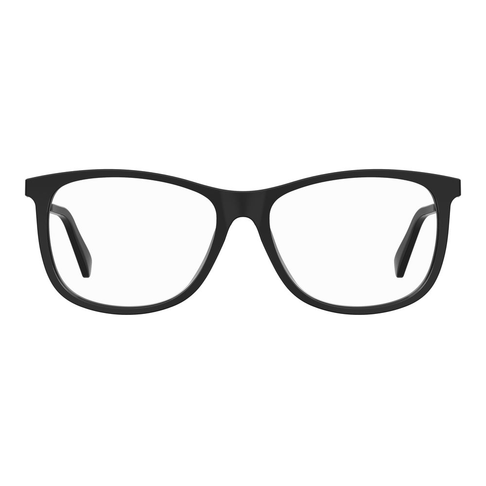 Love Moschino Black Acetate Glasses Frames
