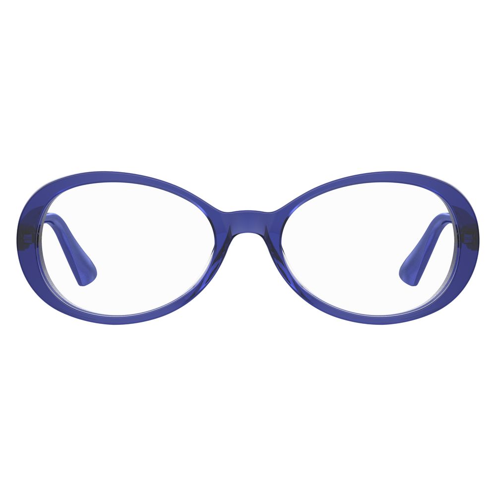 Moschino Blue Acetate Glasses Frames