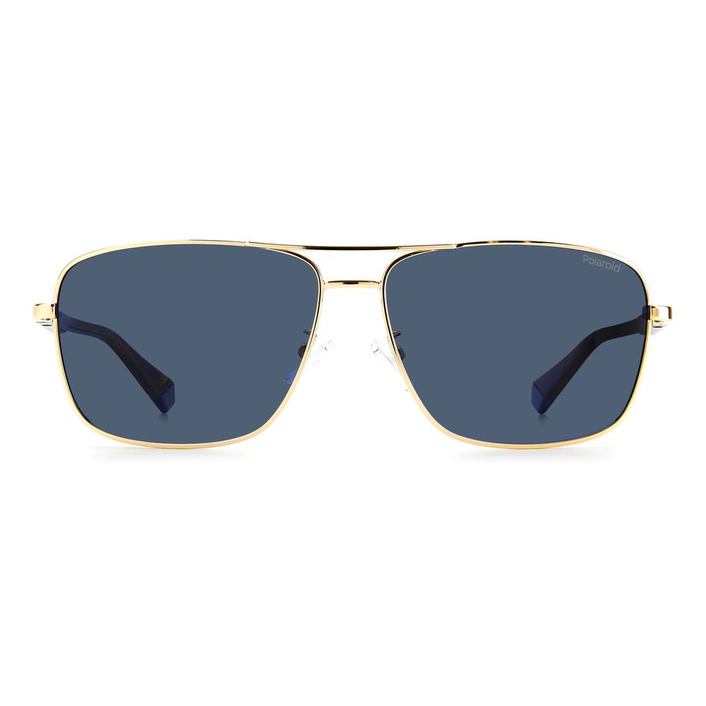 Polaroid Gold Metal Sunglasses Polaroid