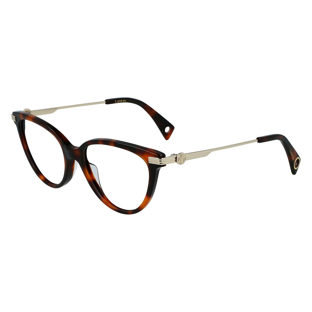 Lanvin Brown Acetate Glasses Frames