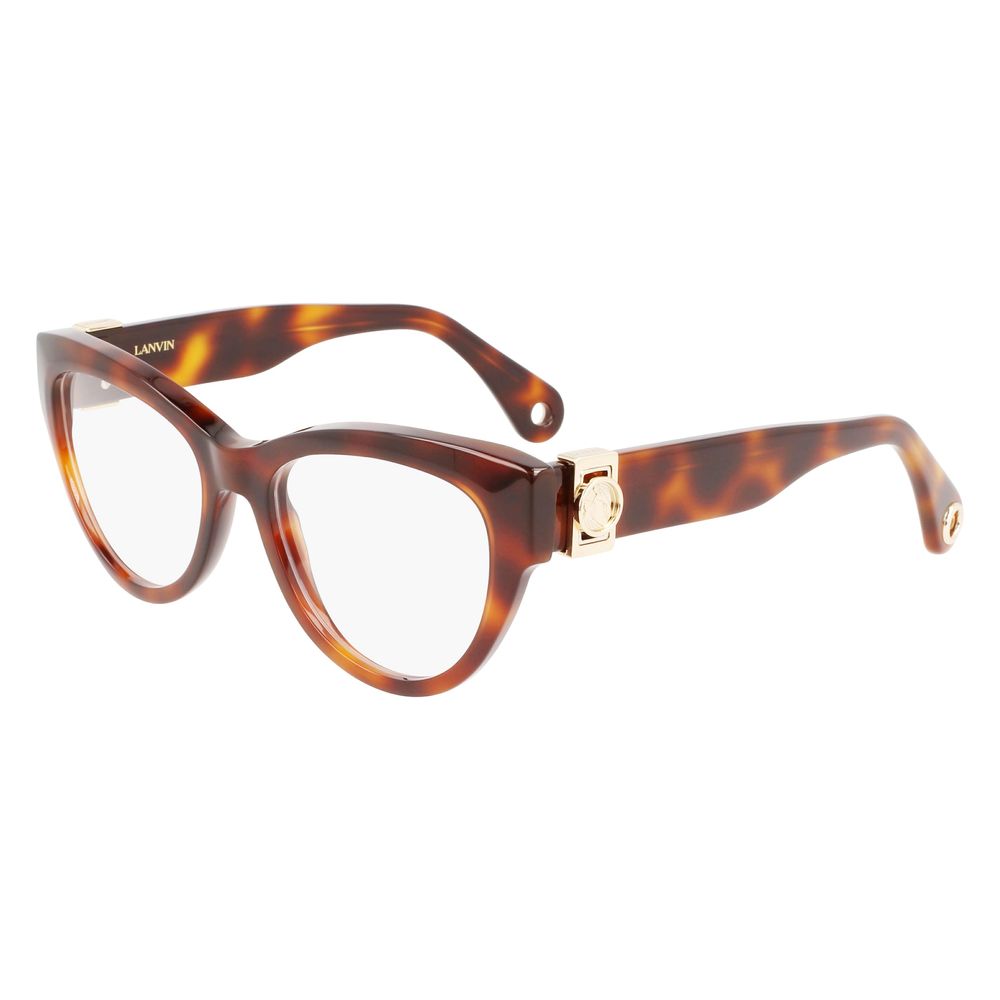 Lanvin Brown Acetate Glasses Frames