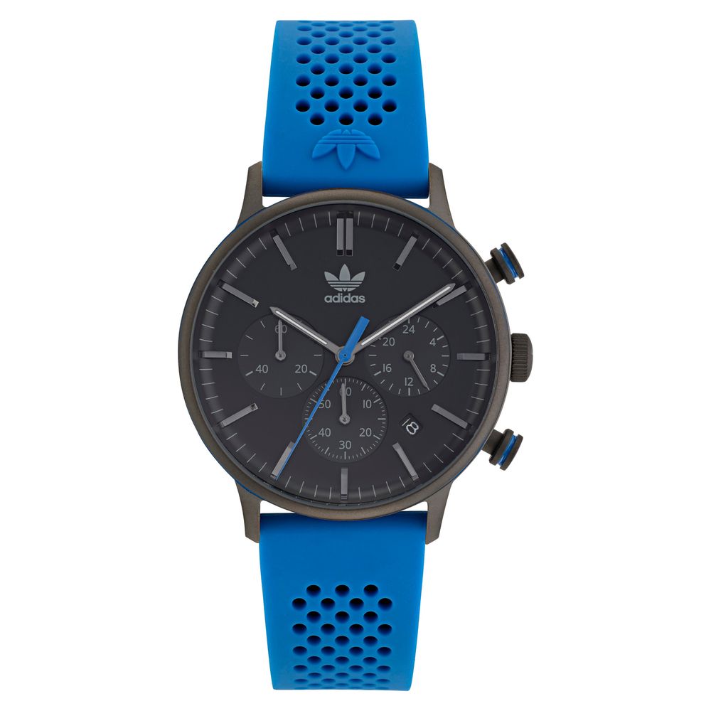 Adidas Blue Rubber Watch Adidas