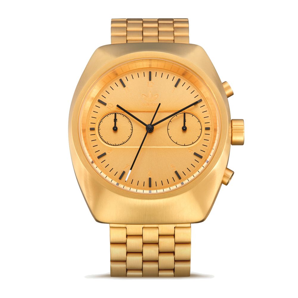 Adidas Gold Stainless Steel Watch Adidas