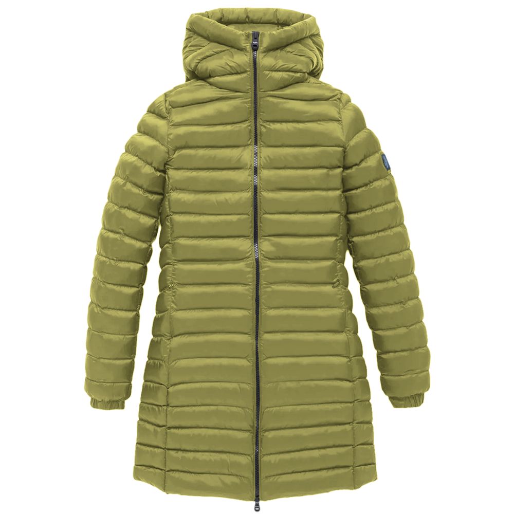 Refrigiwear Green Nylon Jackets & Coat Refrigiwear