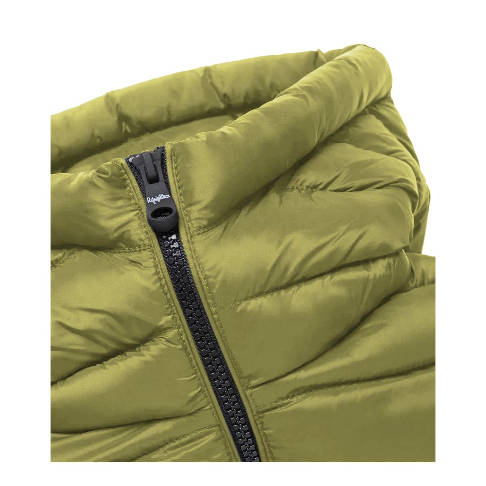 Refrigiwear Green Nylon Jackets & Coat Refrigiwear