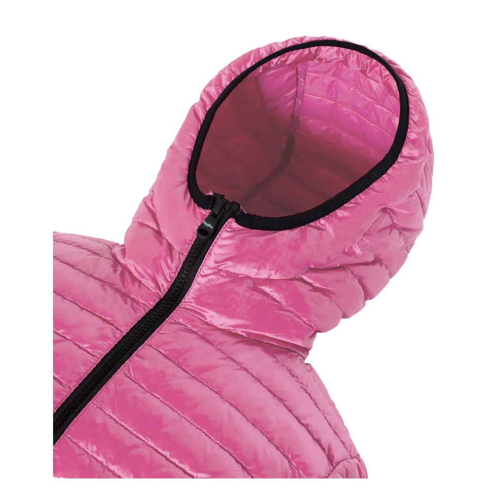 Refrigiwear Pink Polyamide Jackets & Coat Refrigiwear