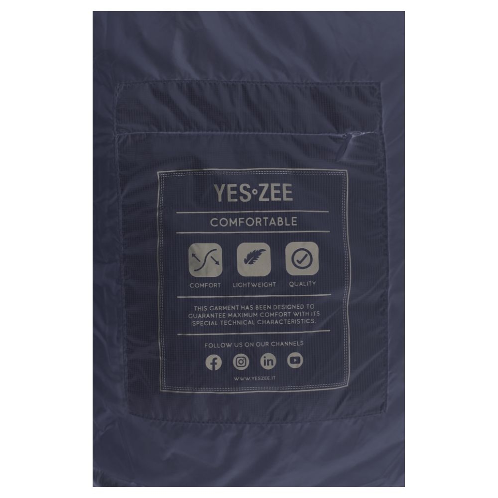 Yes Zee Blue Nylon Vest Yes Zee