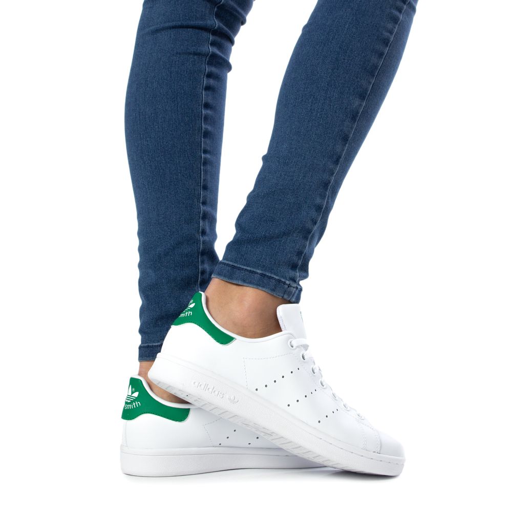 Adidas Green Leather Sneaker Adidas