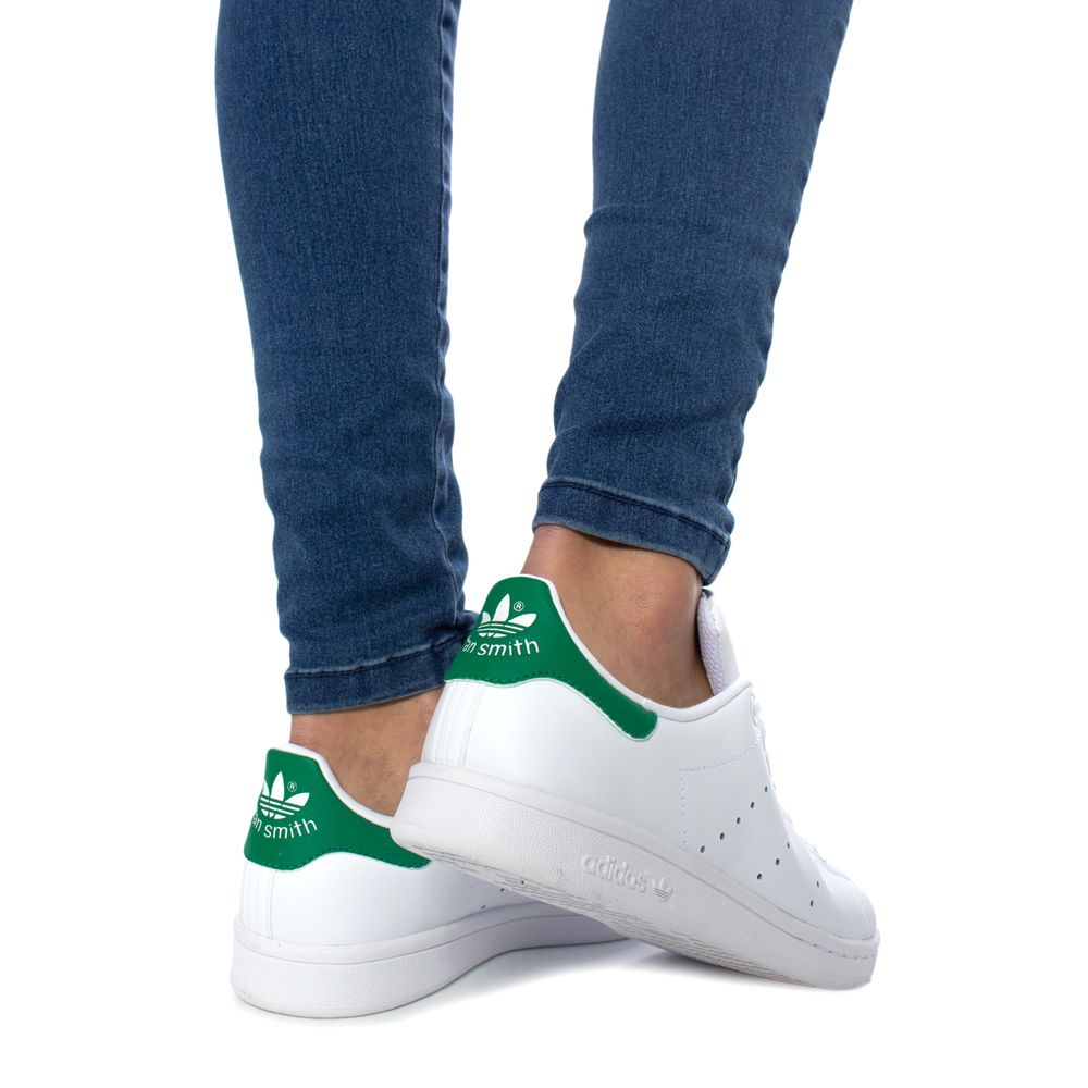 Adidas Green Leather Sneaker Adidas