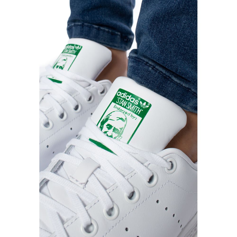 Adidas Green Leather Sneaker Adidas