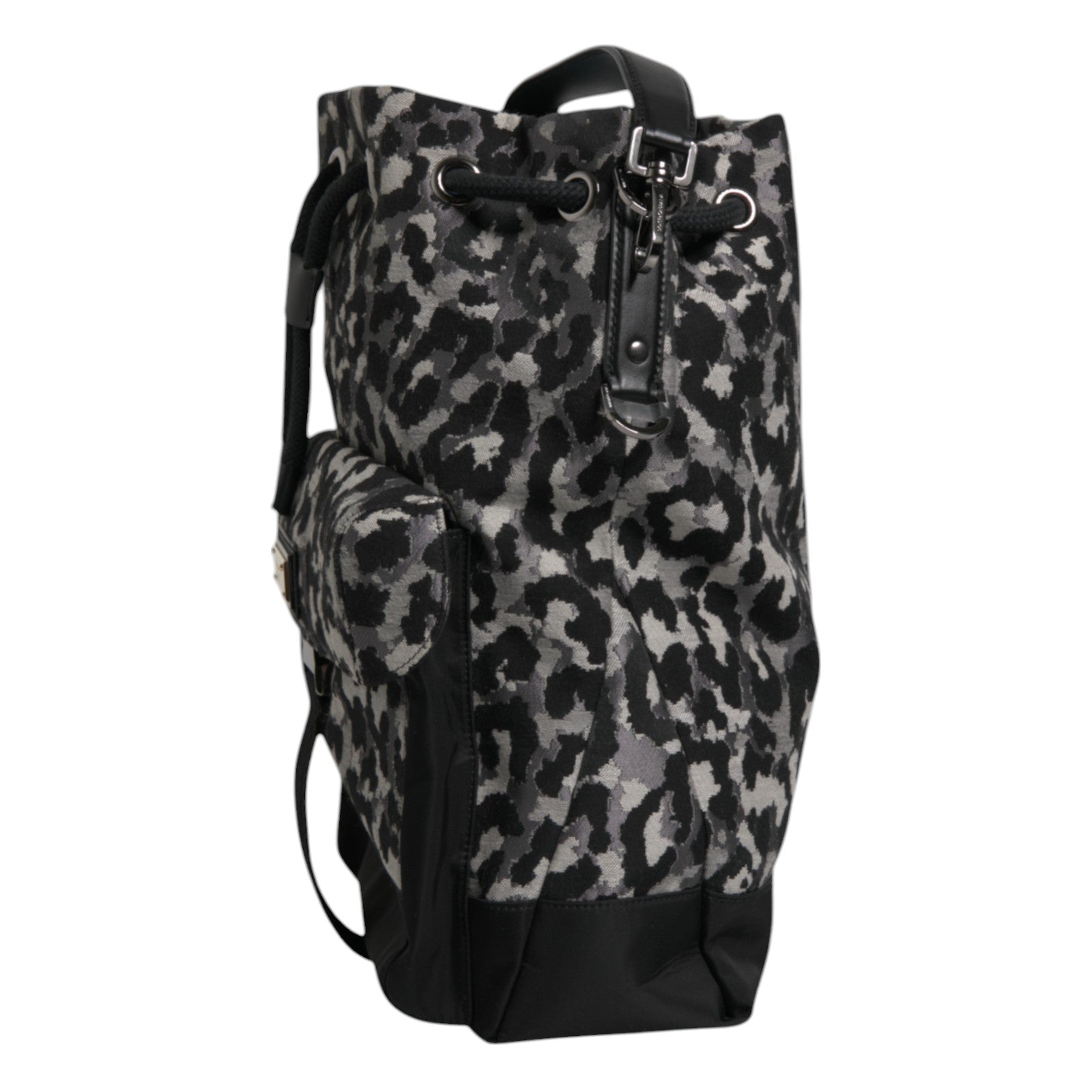 Dolce & Gabbana Multicolor Leopard Jacquard Hobo Crossbody Borse Bag Dolce & Gabbana