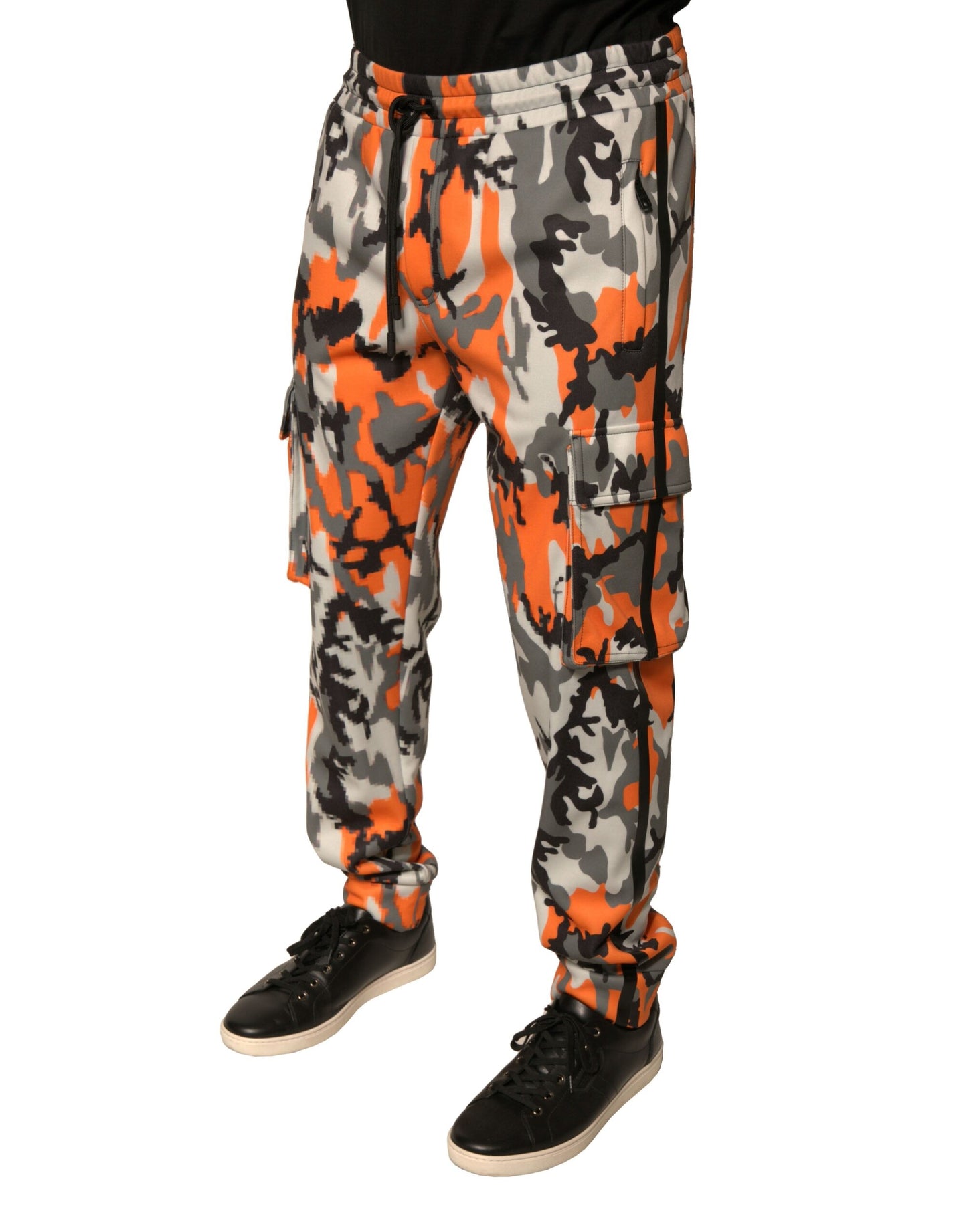 Dolce & Gabbana Multicolor Camouflage Cargo Jogger Pants Dolce & Gabbana