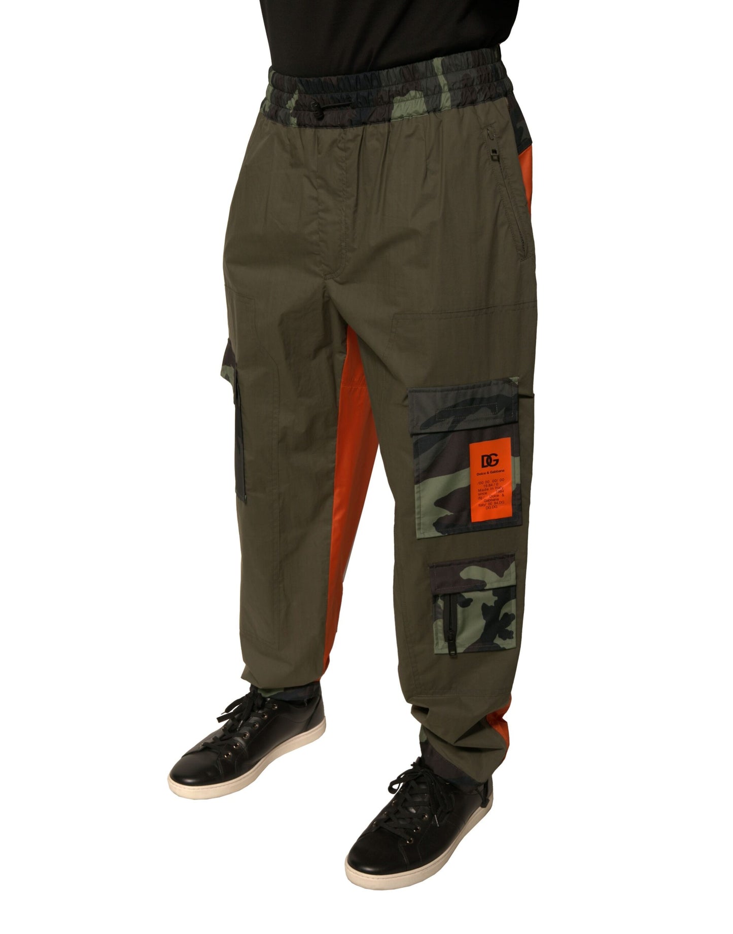 Dolce & Gabbana Multicolor Camouflage Jogger Cargo Pants Dolce & Gabbana