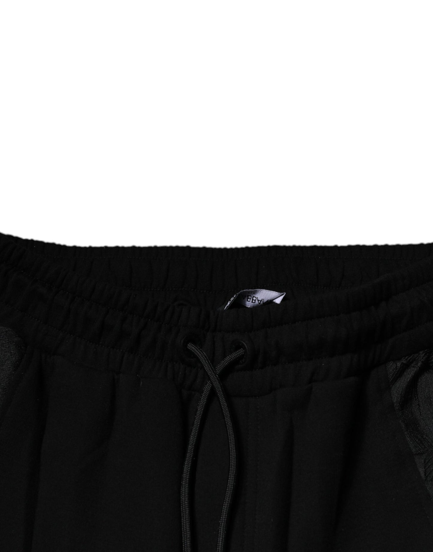 Dolce & Gabbana Black Leopard Slim Fit Jogger Pants Dolce & Gabbana