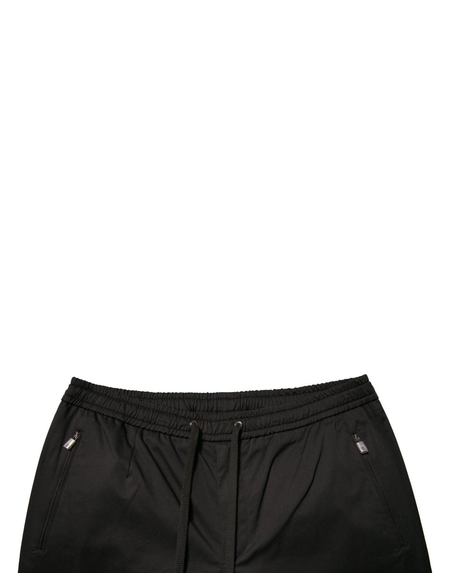 Dolce & Gabbana Black Cotton Stretch Jogger Sweatpants Pants Dolce & Gabbana